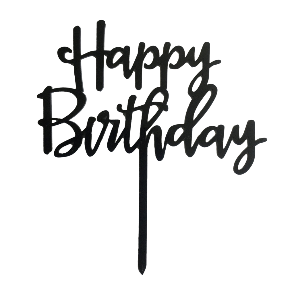 Happy Birthday Cake Topper Png Png Image Collection
