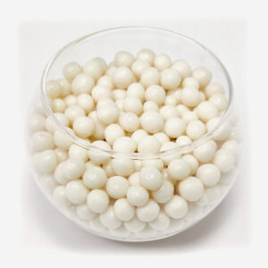 Decor Choco Rizo Crunchy Beads White 6 mm1kg